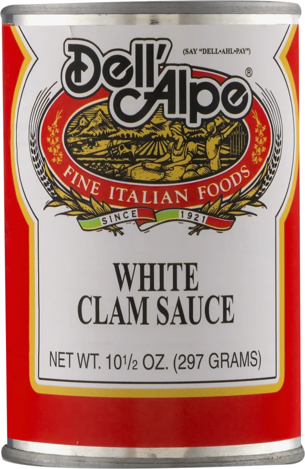 WHITE CLAM SAUCE 12/10.5 OZ  -  DELL ALPE