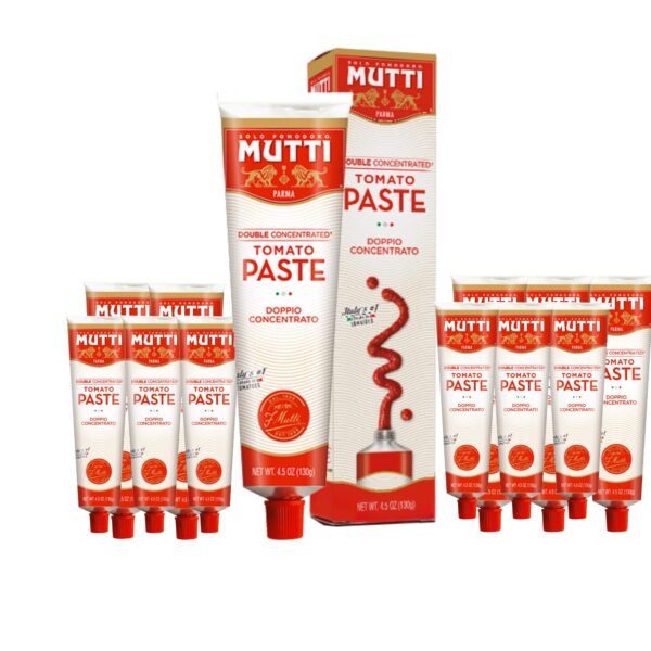 TOMATO DOUBLE PASTE TUBE IN BOX 12/4.5 OZ  -  MUTTI