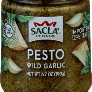WILD GARLIC PESTO SAUCE 6/6.7 OZ  -  SACLA