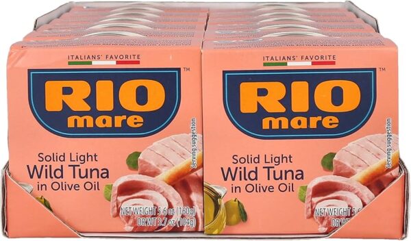 TUNA IN OLIVE OIL 12/5.6 OZ  -  RIO MARE