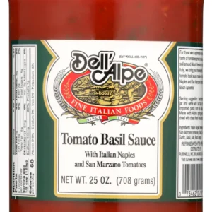 TOMATO BASIL SAUCE 6/25 OZ  -  DELL ALPE