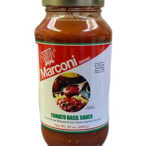 TOMATO BASIL SAUCE 12/24 OZ  -  MARCONI