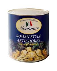 ARTICHOKES ROMAN STYLE 6/2.4 KG  -  MONTINARO