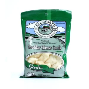 Cheese Curds White Cheddar Garlic 12/5 oz