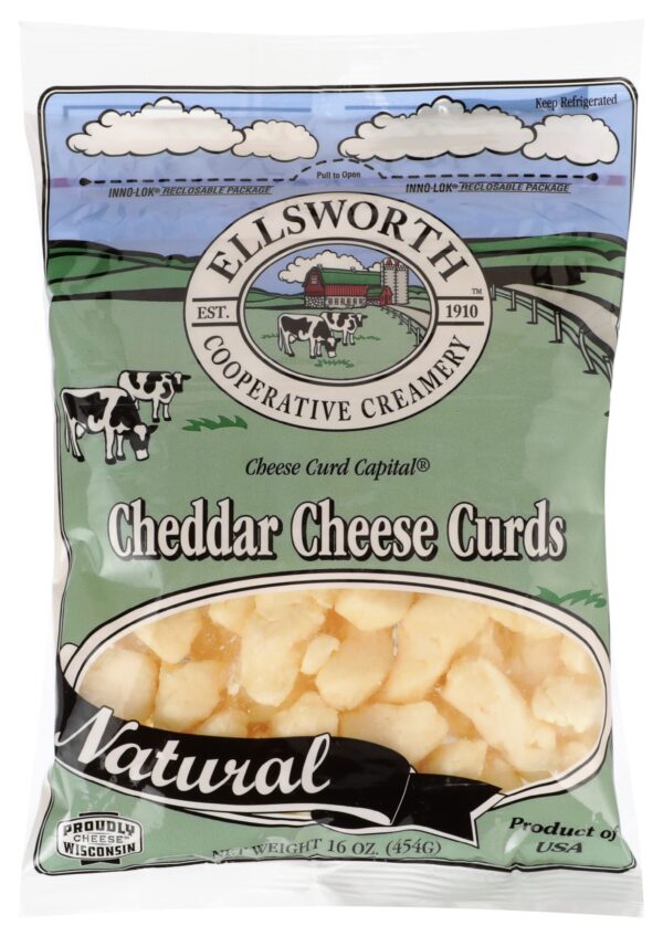 Cheese Curds Cheddar Plain12/5 oz