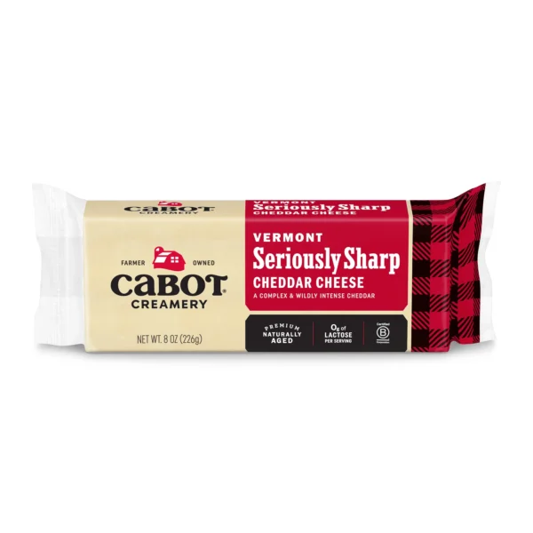 Cheddar Wht Srsly Sharp 12/8 oz
