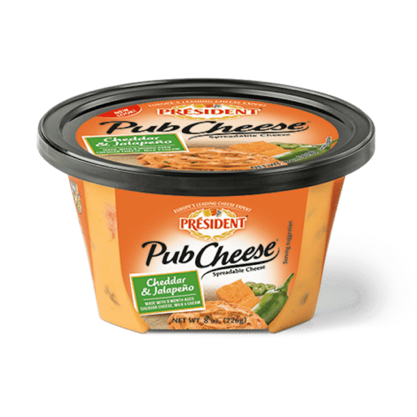 Cheese Pub Cheddar Jalapeno 6/8 oz