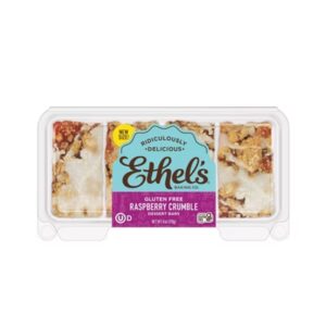 ETHEL'S RASPBERRY CRUMBLE 6/6 OZ TRAY GLUTEN FREE